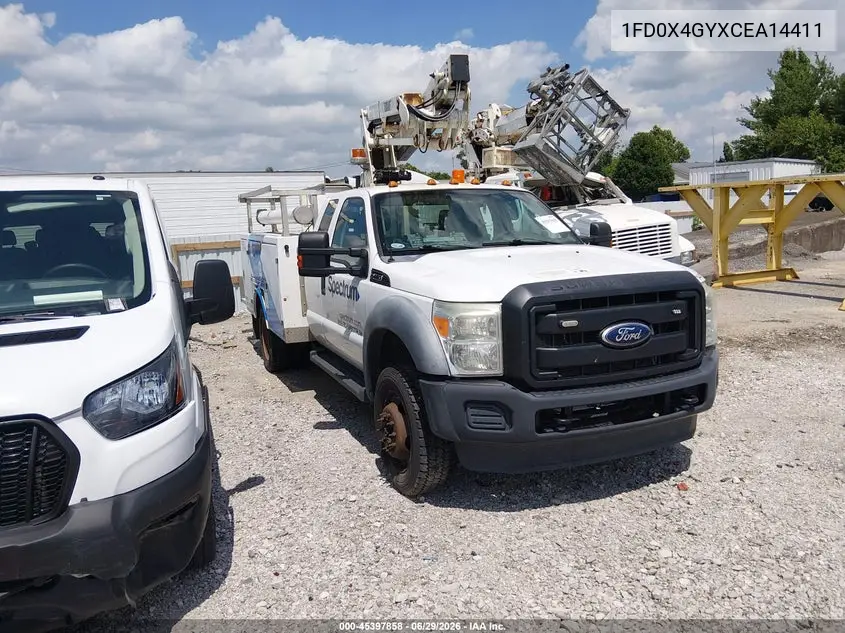 2012 Ford F-450 Chassis Xl/Xlt VIN: 1FD0X4GYXCEA14411 Lot: 45397858