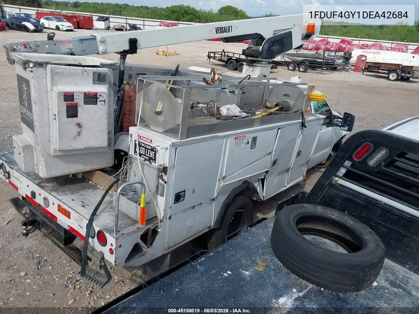 2013 Ford F-450 Chassis Xl VIN: 1FDUF4GY1DEA42684 Lot: 45158019