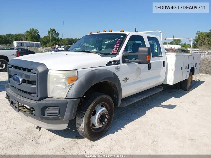 2013 Ford F-450 Chassis Xl VIN: 1FD0W4GT7DEA09711 Lot: 45594149