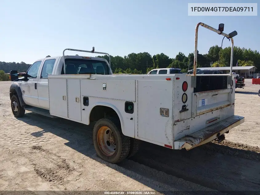 2013 Ford F-450 Chassis Xl VIN: 1FD0W4GT7DEA09711 Lot: 45594149