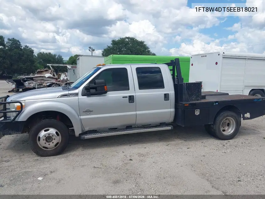 2014 Ford F-450 Xlt VIN: 1FT8W4DT5EEB18021 Lot: 45512916
