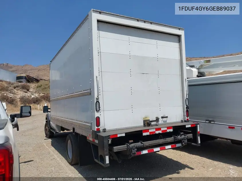 2016 Ford F-450 Chassis Xl/Xlt VIN: 1FDUF4GY6GEB89037 Lot: 45504486