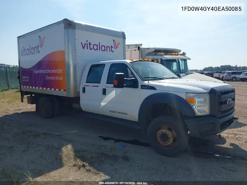 2016 Ford F-450 Chassis Xl/Xlt VIN: 1FD0W4GY4GEA50085 Lot: 45508570