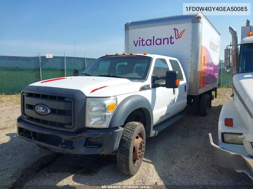 2016 Ford F-450 Chassis Xl/Xlt VIN: 1FD0W4GY4GEA50085 Lot: 45508570