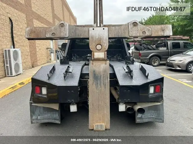 2017 Ford F-450 Chassis Xlt VIN: 1FDUF4GT0HDA04847 Lot: 45513575