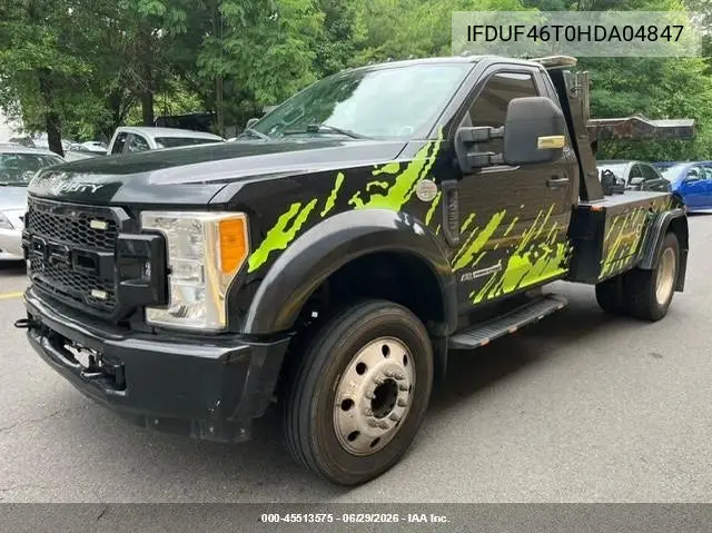 2017 Ford F-450 Chassis Xlt VIN: 1FDUF4GT0HDA04847 Lot: 45513575
