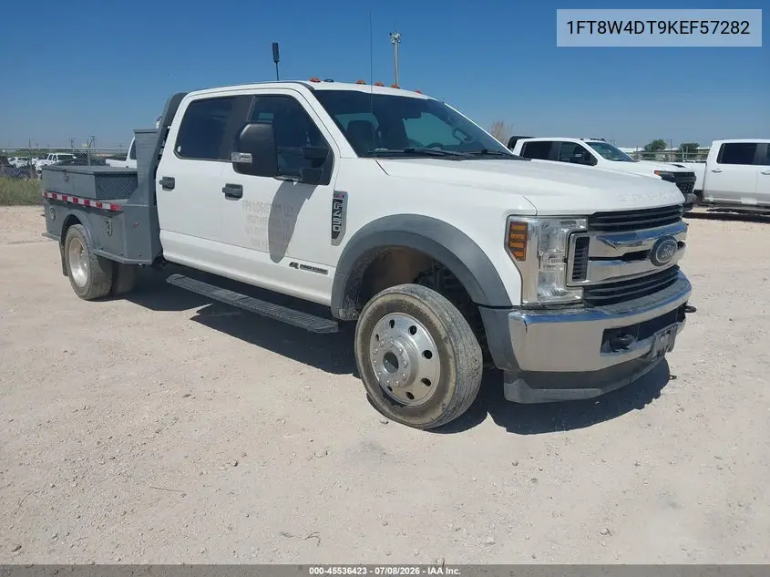2019 Ford F-450 Xl VIN: 1FT8W4DT9KEF57282 Lot: 45536423