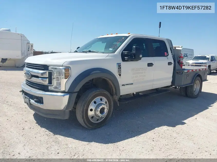 2019 Ford F-450 Xl VIN: 1FT8W4DT9KEF57282 Lot: 45536423