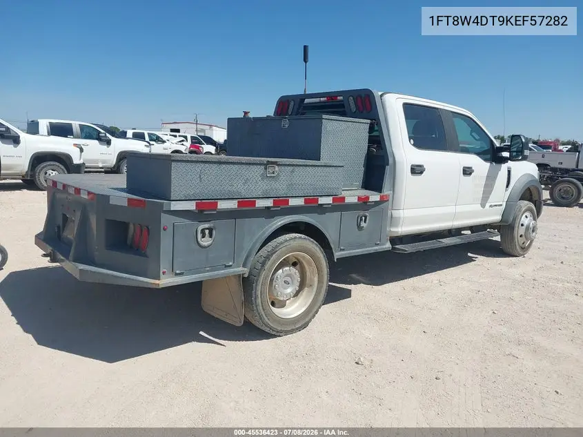 2019 Ford F-450 Xl VIN: 1FT8W4DT9KEF57282 Lot: 45536423
