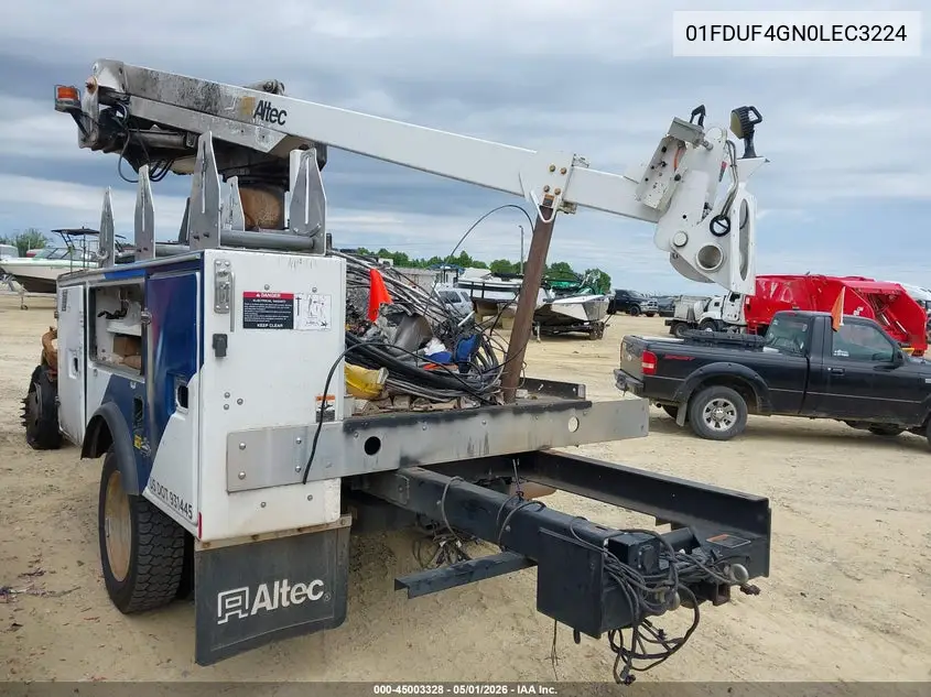 2020 Ford F450 Super Duty VIN: 1FDUF4GN0LEC32240 Lot: 45003328