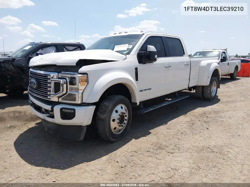 2020 Ford F-450 Limited VIN: 1FT8W4DT3LEC39210 Lot: 45553562