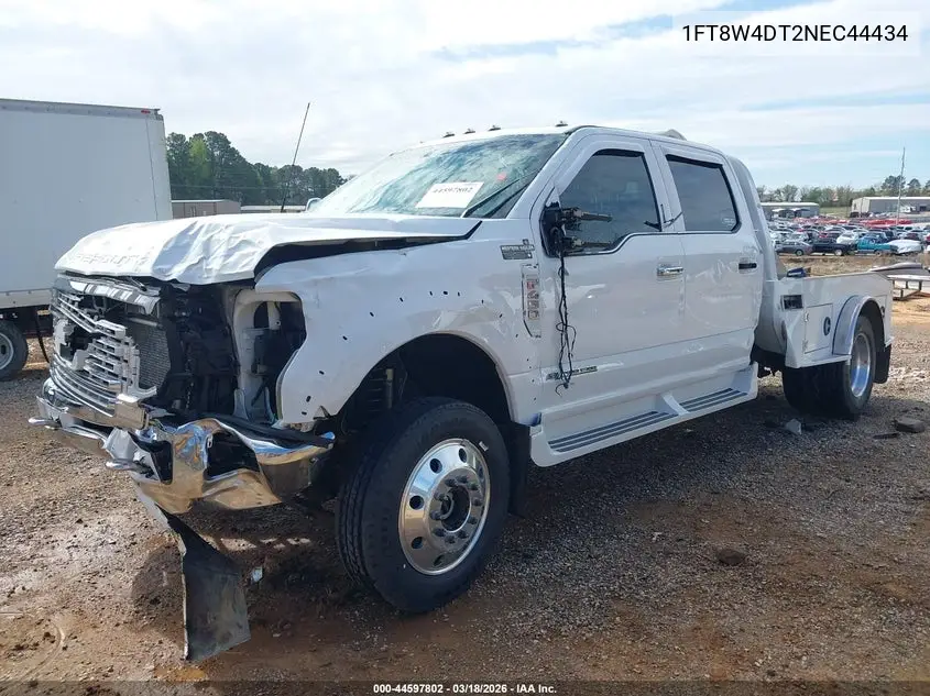 2022 Ford F-450 King Ranch VIN: 1FT8W4DT2NEC44434 Lot: 44597802