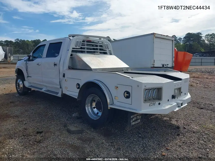 2022 Ford F-450 King Ranch VIN: 1FT8W4DT2NEC44434 Lot: 44597802