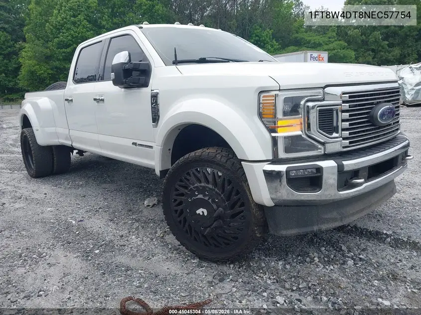2022 Ford F-450 Lariat VIN: 1FT8W4DT8NEC57754 Lot: 45045304