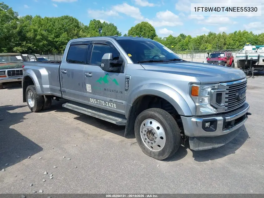 2022 Ford F-450 Lariat VIN: 1FT8W4DT4NEE55330 Lot: 45284131