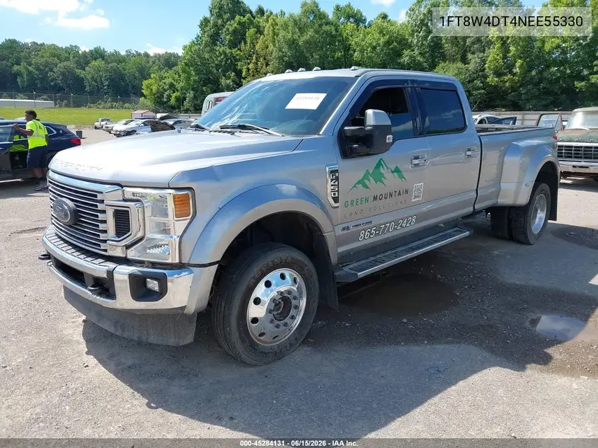 2022 Ford F-450 Lariat VIN: 1FT8W4DT4NEE55330 Lot: 45284131
