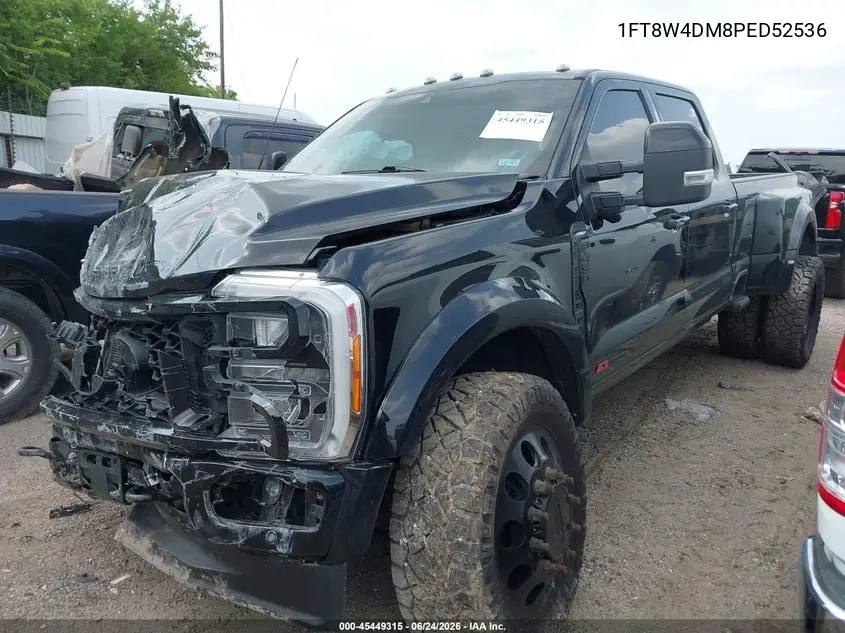 2023 Ford F-450 King Ranch/Lariat/Limited/Platinum/Xl/Xlt VIN: 1FT8W4DM8PED52536 Lot: 45449315