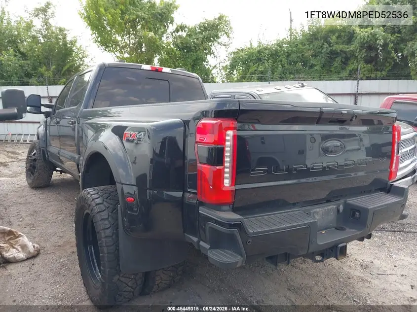 2023 Ford F-450 King Ranch/Lariat/Limited/Platinum/Xl/Xlt VIN: 1FT8W4DM8PED52536 Lot: 45449315