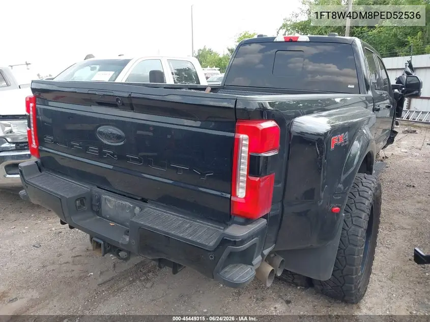 2023 Ford F-450 King Ranch/Lariat/Limited/Platinum/Xl/Xlt VIN: 1FT8W4DM8PED52536 Lot: 45449315