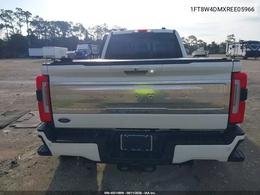 2024 Ford F-450 Limited VIN: 1FT8W4DMXREE05966 Lot: 45314906