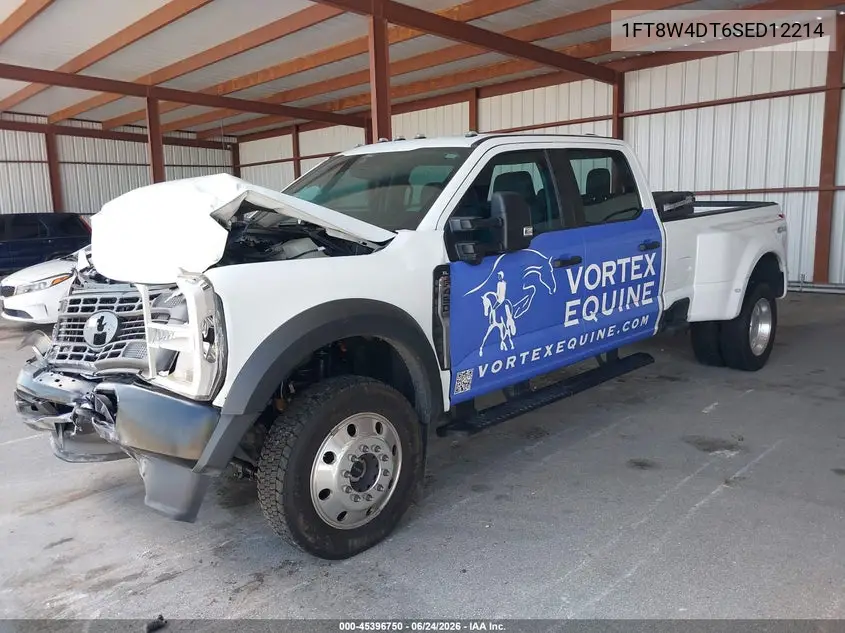 2025 Ford F-450 Xl VIN: 1FT8W4DT6SED12214 Lot: 45396750