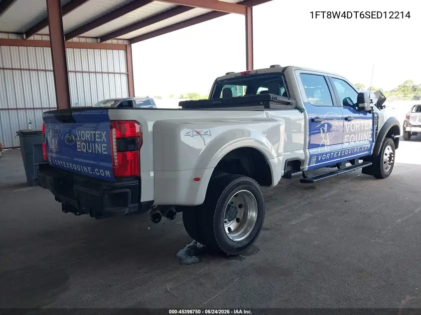 2025 Ford F-450 Xl VIN: 1FT8W4DT6SED12214 Lot: 45396750