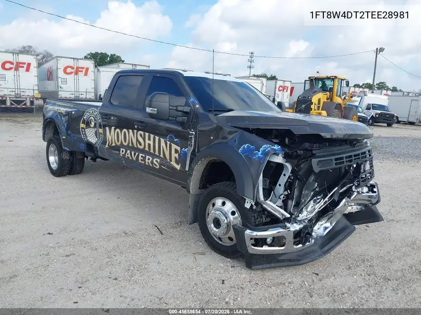 2026 Ford F-450 Xl VIN: 1FT8W4DT2TEE28981 Lot: 45658654
