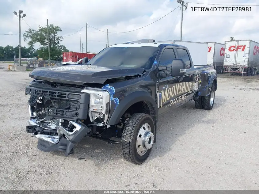 2026 Ford F-450 Xl VIN: 1FT8W4DT2TEE28981 Lot: 45658654
