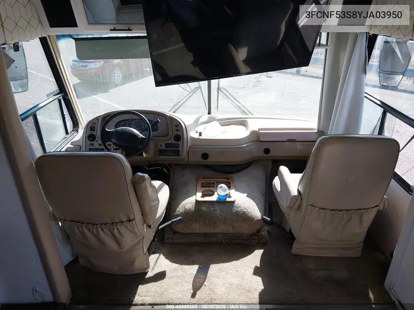 2000 Ford F550 Super Duty Stripped Chass VIN: 3FCNF53S8YJA03950 Lot: 45490369