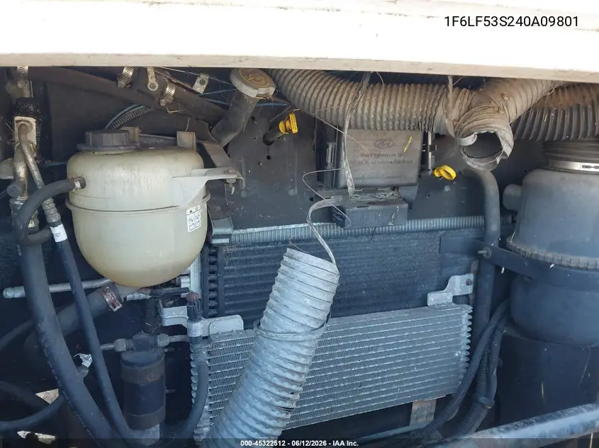 2004 Ford F550 Super Duty Stripped Chass VIN: 1F6LF53S240A09801 Lot: 45322512