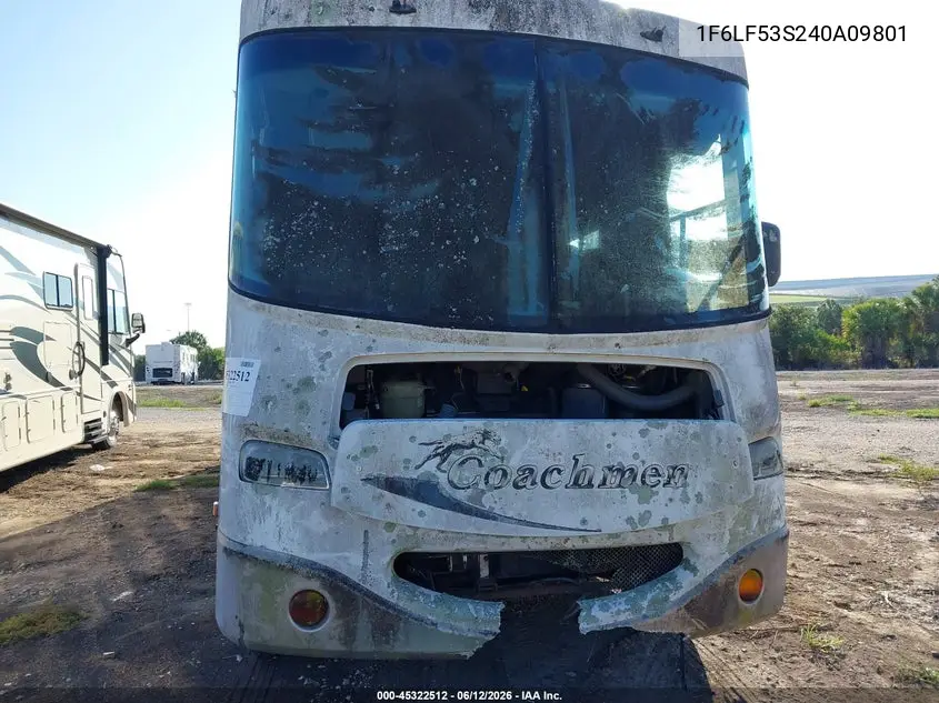 2004 Ford F550 Super Duty Stripped Chass VIN: 1F6LF53S240A09801 Lot: 45322512