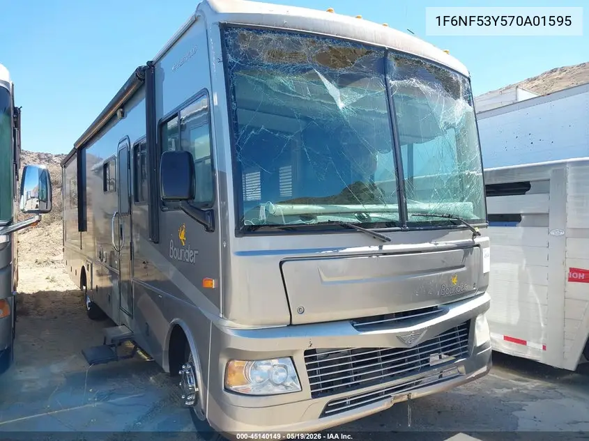 2007 Ford F550 Super Duty Stripped Chass VIN: 1F6NF53Y570A01595 Lot: 45140149