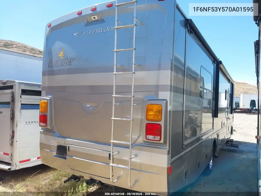 2007 Ford F550 Super Duty Stripped Chass VIN: 1F6NF53Y570A01595 Lot: 45140149