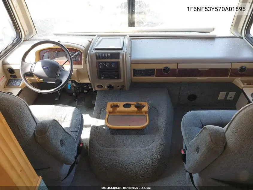 2007 Ford F550 Super Duty Stripped Chass VIN: 1F6NF53Y570A01595 Lot: 45140149