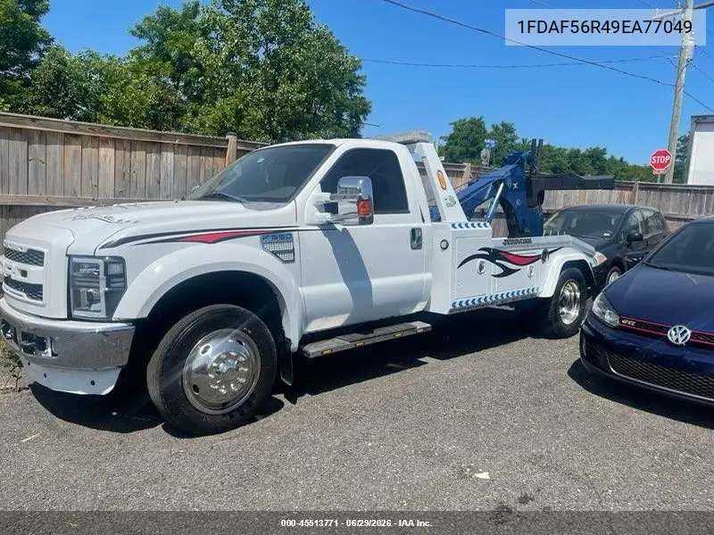 2009 Ford F-550 Chassis Xl/Xlt VIN: 1FDAF56R49EA77049 Lot: 45513771
