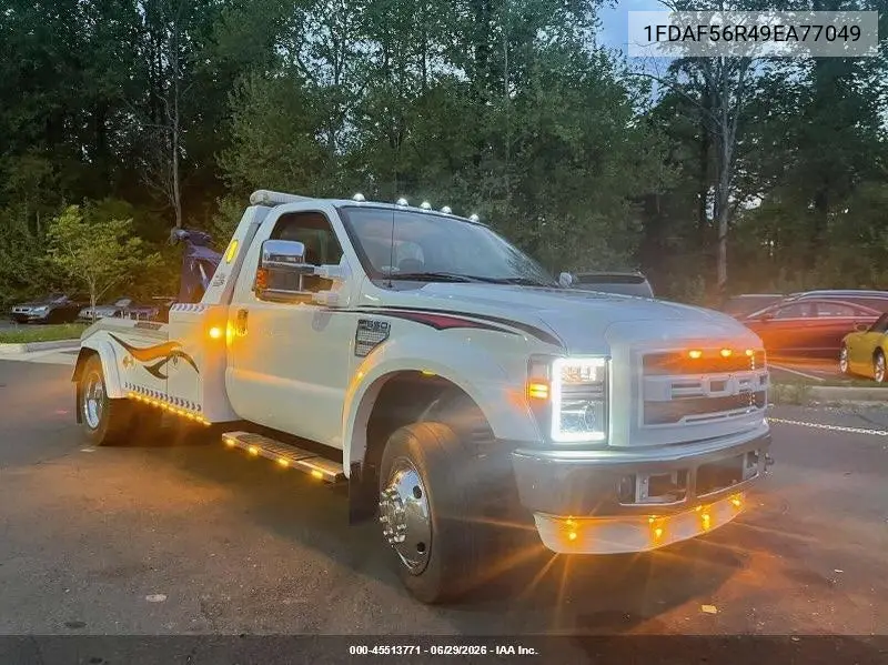 2009 Ford F-550 Chassis Xl/Xlt VIN: 1FDAF56R49EA77049 Lot: 45513771