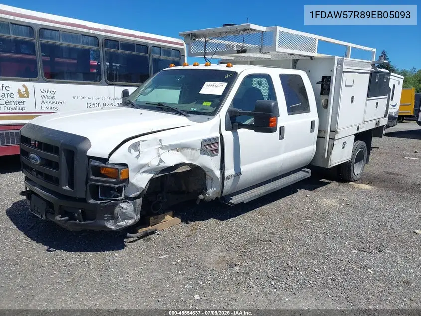 2009 Ford F-550 Chassis Lariat/Xl/Xlt VIN: 1FDAW57R89EB05093 Lot: 45554637