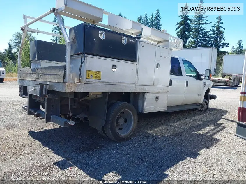2009 Ford F-550 Chassis Lariat/Xl/Xlt VIN: 1FDAW57R89EB05093 Lot: 45554637