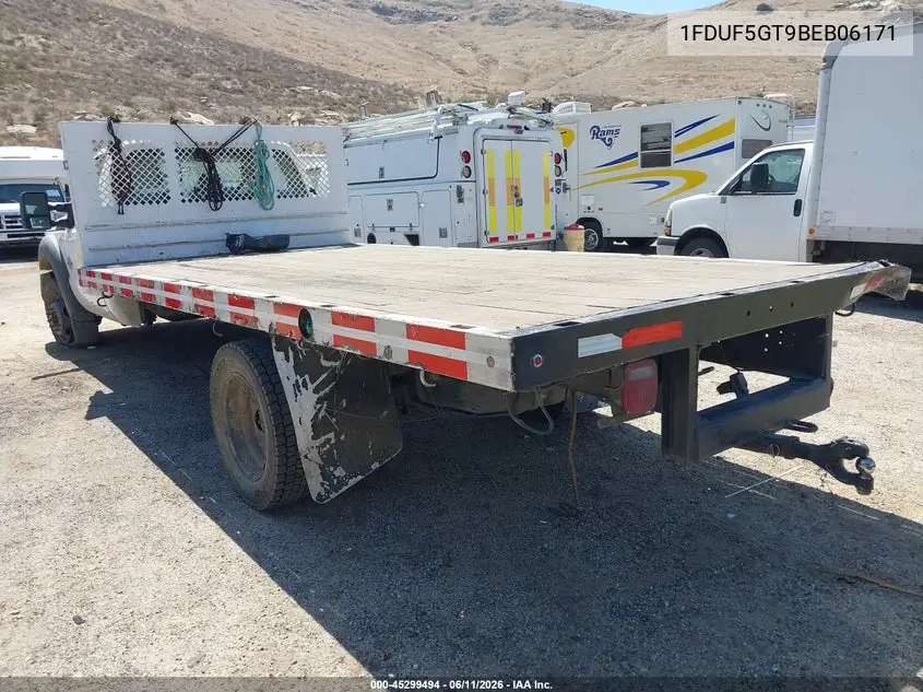 2011 Ford F-550 Chassis Xl VIN: 1FDUF5GT9BEB06171 Lot: 45299494