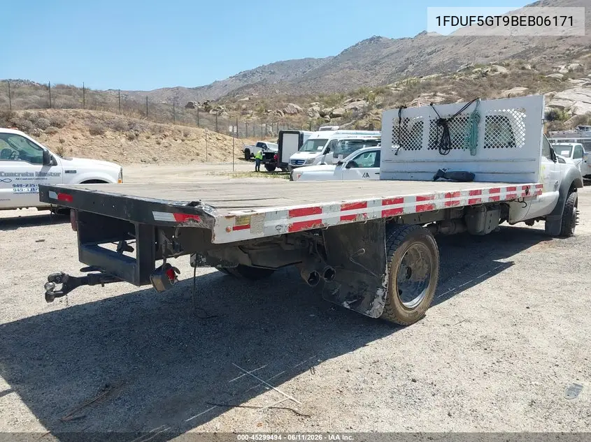 2011 Ford F-550 Chassis Xl VIN: 1FDUF5GT9BEB06171 Lot: 45299494