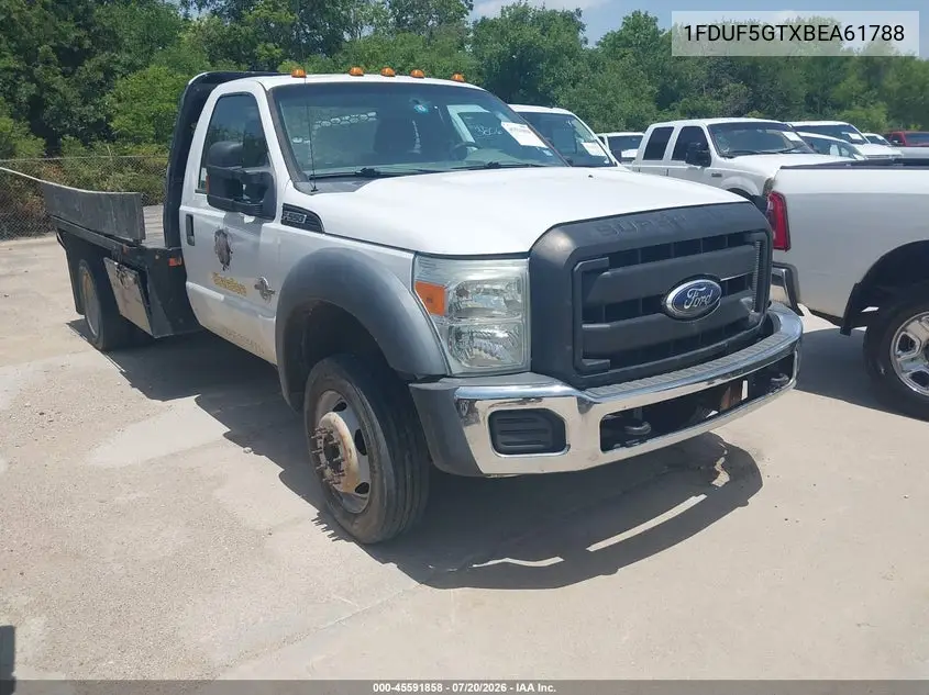2011 Ford Super Duty F-550 Drw Xl VIN: 1FDUF5GTXBEA61788 Lot: 45591858