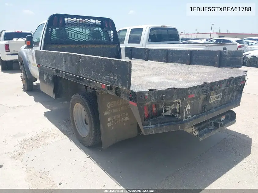 2011 Ford Super Duty F-550 Drw Xl VIN: 1FDUF5GTXBEA61788 Lot: 45591858