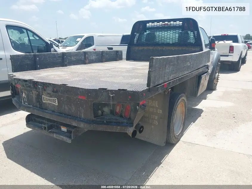 2011 Ford Super Duty F-550 Drw Xl VIN: 1FDUF5GTXBEA61788 Lot: 45591858