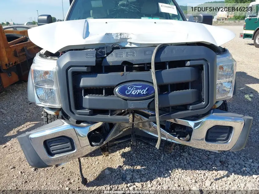2012 Ford F-550 Chassis Xl VIN: 1FDUF5HY2CEB46233 Lot: 45260056
