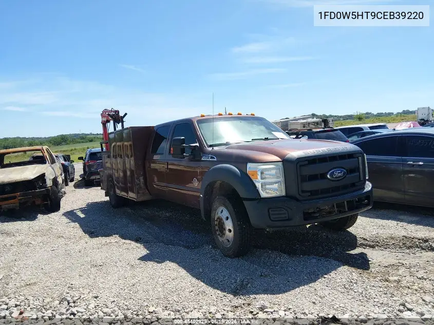 2012 Ford F-550 Chassis Lariat/Xl/Xlt VIN: 1FD0W5HT9CEB39220 Lot: 45402929