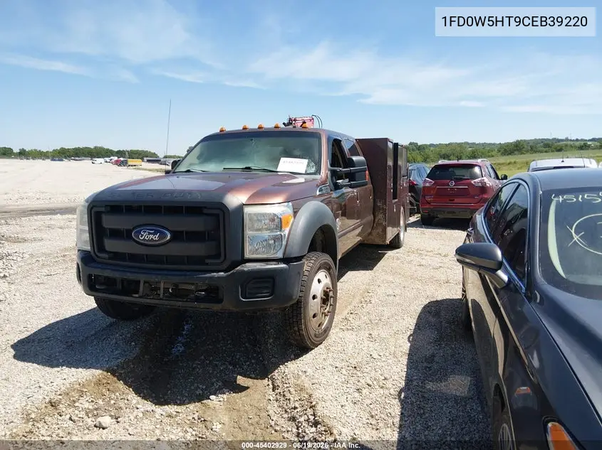 2012 Ford F-550 Chassis Lariat/Xl/Xlt VIN: 1FD0W5HT9CEB39220 Lot: 45402929