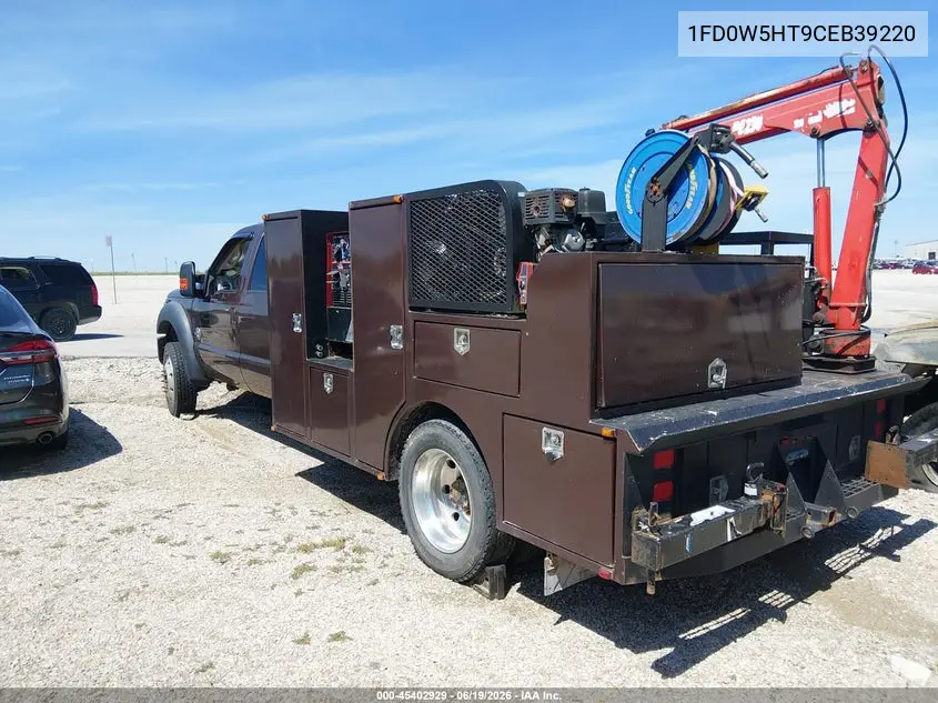 2012 Ford F-550 Chassis Lariat/Xl/Xlt VIN: 1FD0W5HT9CEB39220 Lot: 45402929