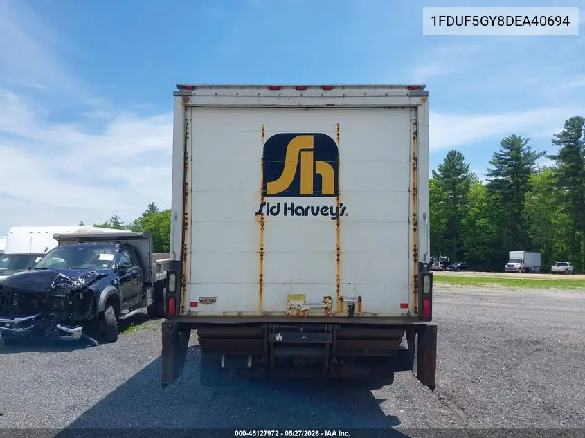 2013 Ford F-550 Chassis Xl VIN: 1FDUF5GY8DEA40694 Lot: 45127972