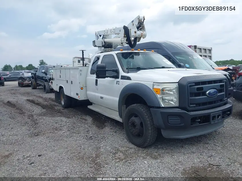 2013 Ford *Rb - F-550 Chassis VIN: 1FD0X5GY3DEB89154 Lot: 45442084
