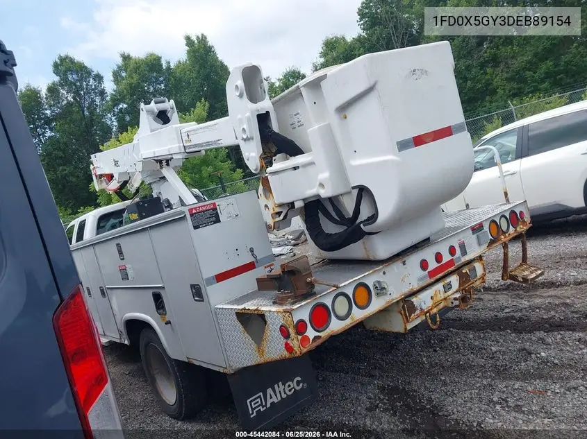 2013 Ford *Rb - F-550 Chassis VIN: 1FD0X5GY3DEB89154 Lot: 45442084
